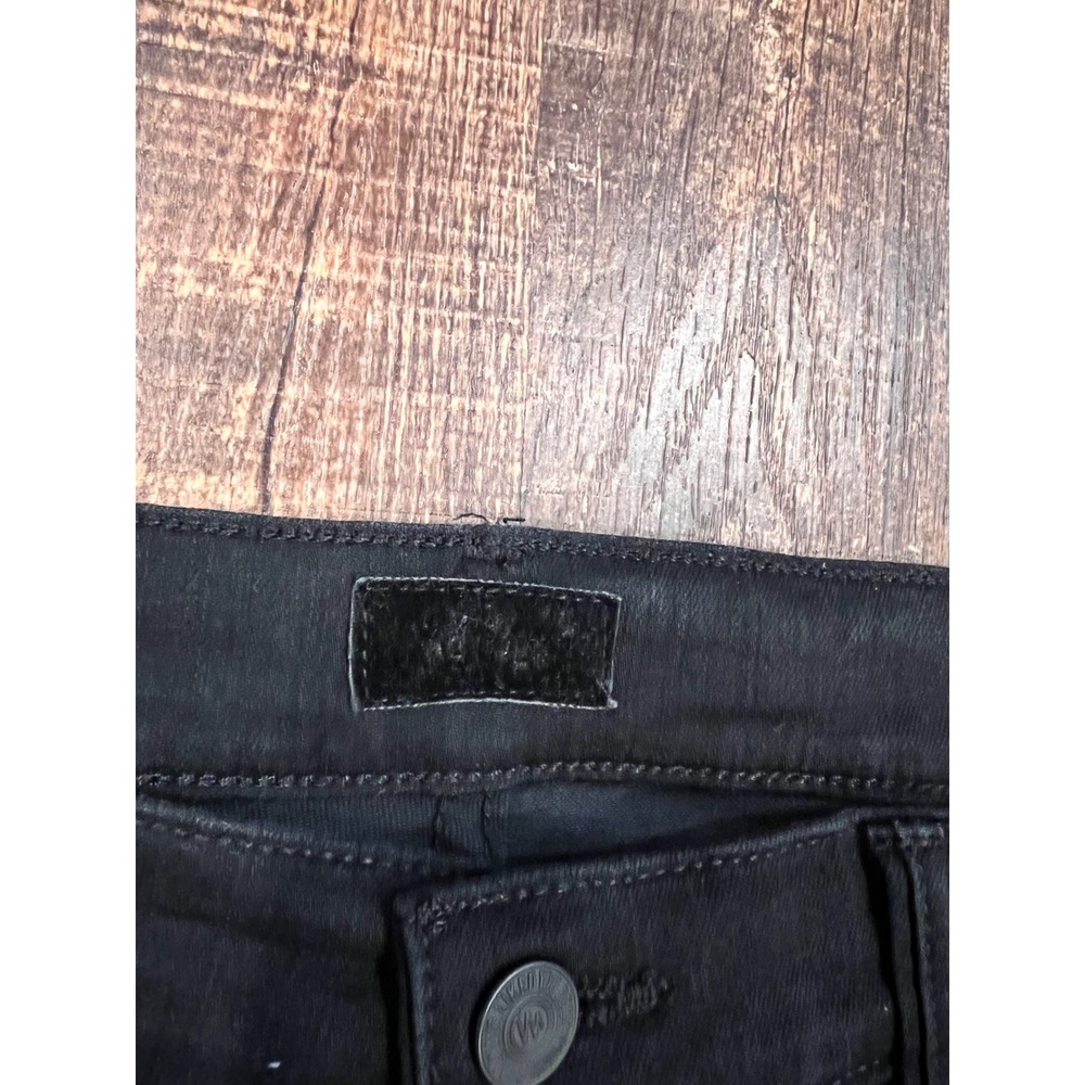 Mother The Weekender Flare Jeans Not Guilty Black Size 29 - Picture 3 of 9